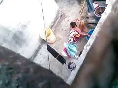 白と黒の毛皮を持つブロンド