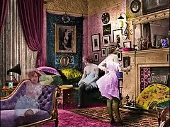 シャワーで巨乳