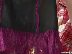 短い髪盗人のためアナル罰