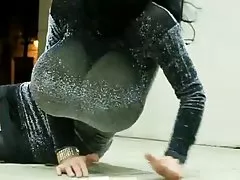 狂った毛深い女のザーメン飛ぶ