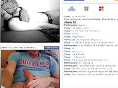 Chatroulette - ゴージャスなブルネット裸